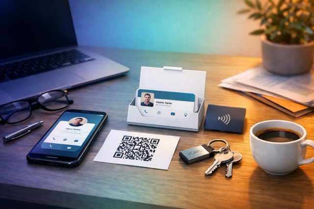 How to Share Contact Info Without an App