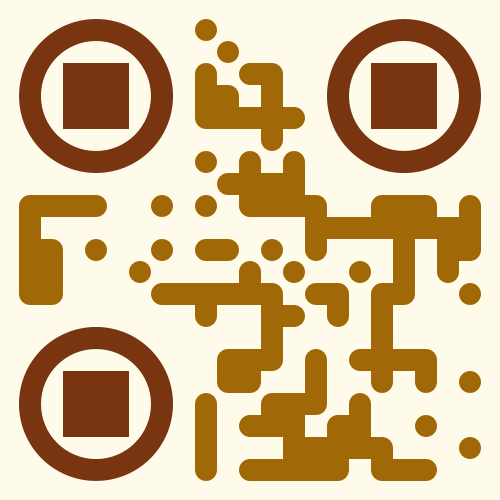 Amber QR code style