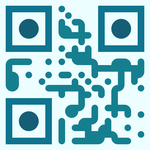 Cyber QR code style