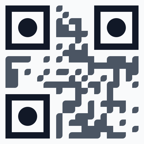 Grayscale QR code style