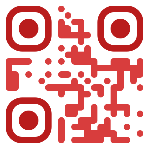 Punchy QR code style